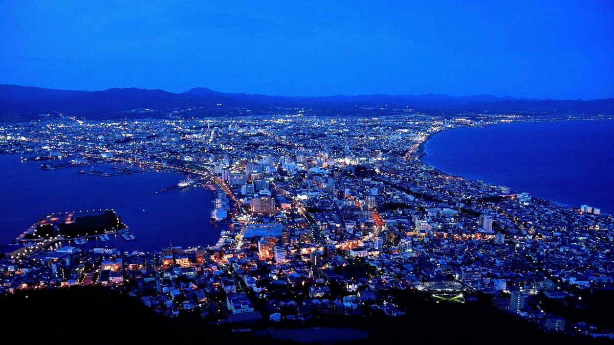 函館山からの夜景