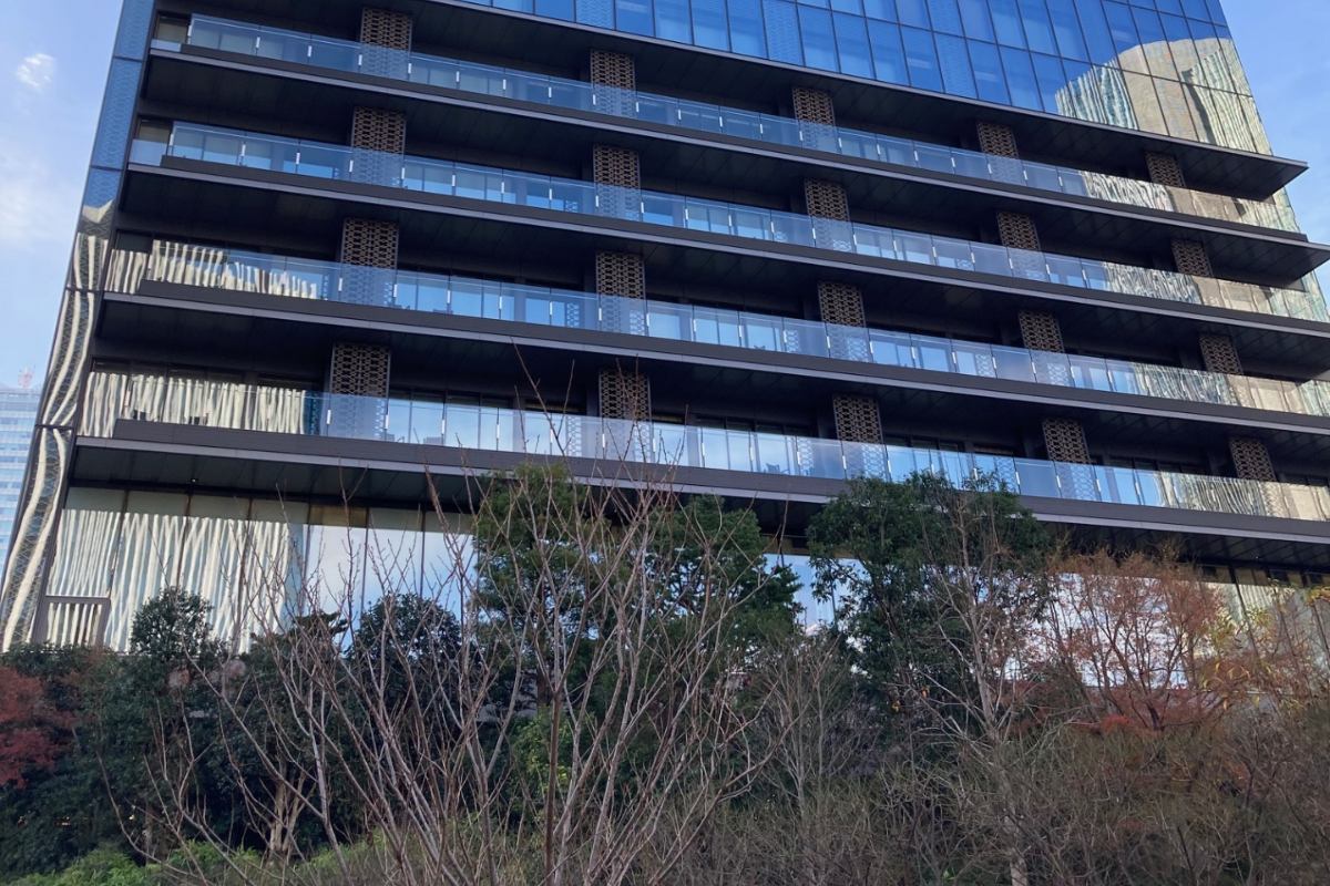 ホテルオークラのヘリテージウィング