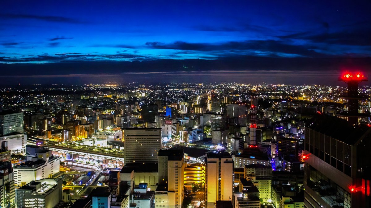 仙台の夜景